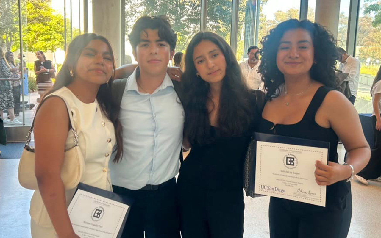 Estudiantes de prepa CETYS participan en programa científico en UC San Diego