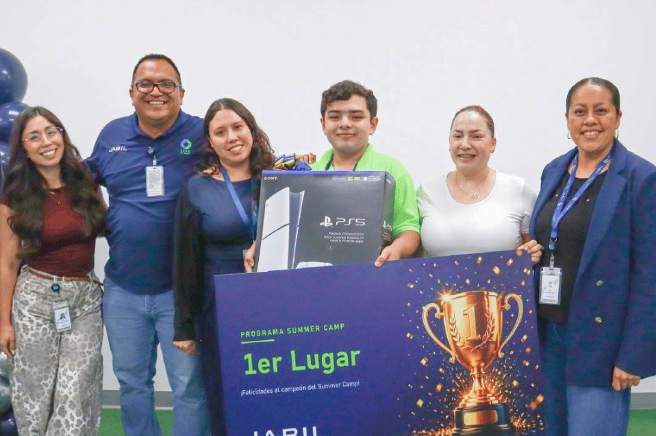 Emiliano Galindo gana 1.° lugar en Jabil Summer Camp 2026