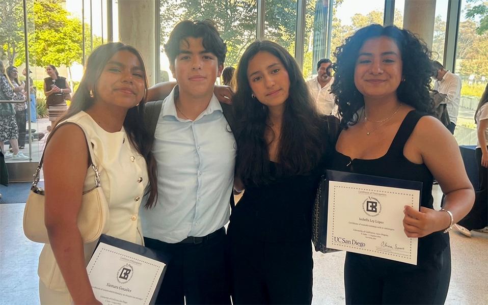 Estudiantes de prepa CETYS participan en programa científico en UC San Diego