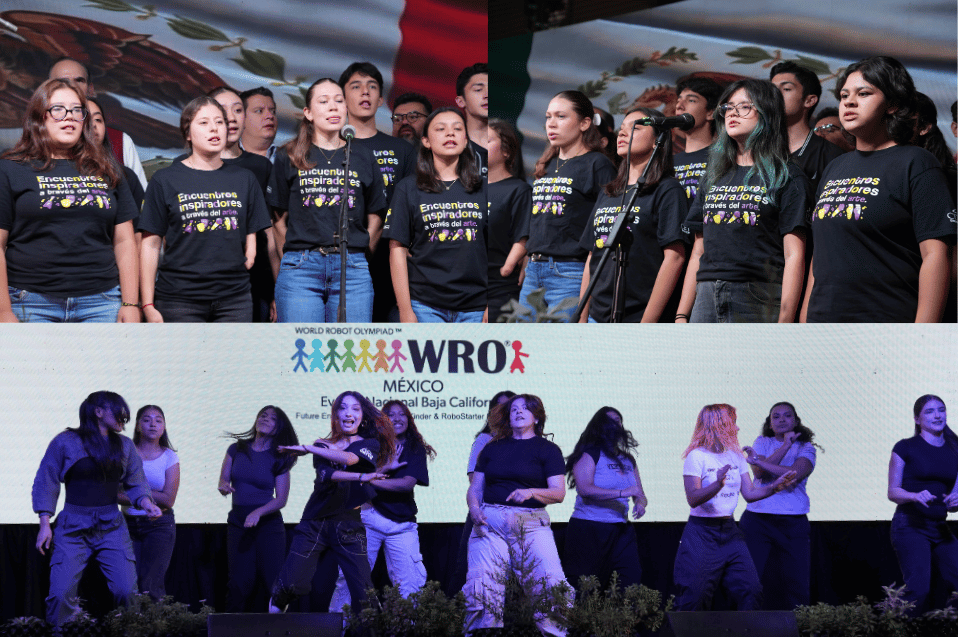 CETYS Chorum y CETYS Dance Crew amenizaron en inauguración del WRO Geeks Academy en Tijuana