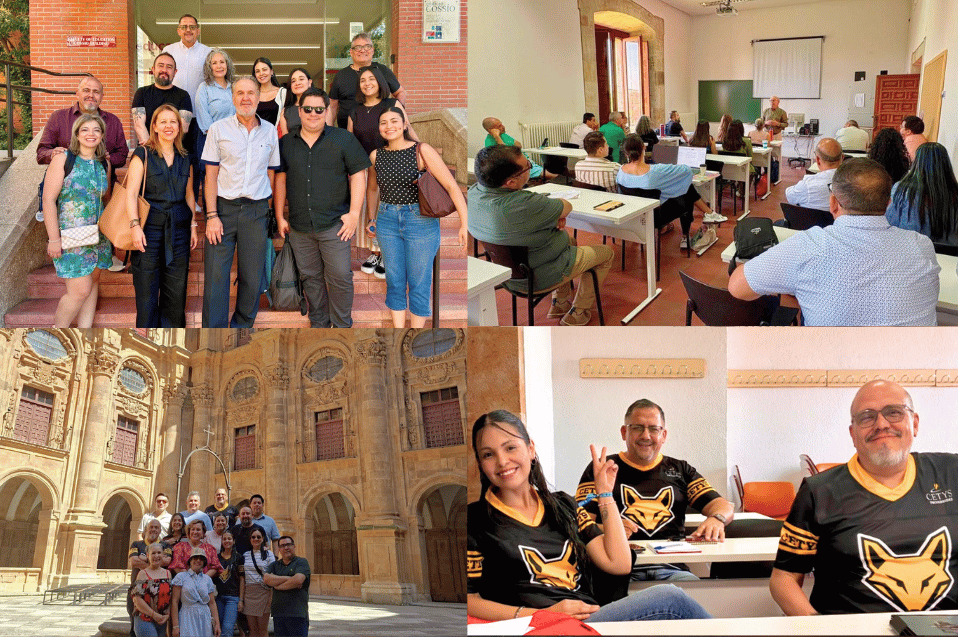 Estudiantes de Doctorado en Educación de CETYS y UNAB fortalecen su formación académica en Salamanca, España