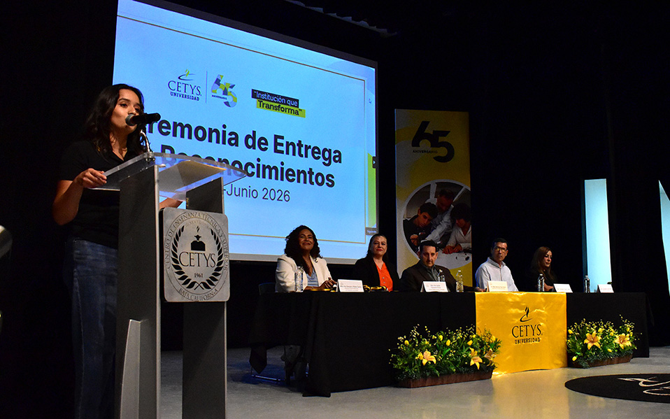 Reconocen a estudiantes distinguidos de CETYS Mexicali por su talento y dedicación